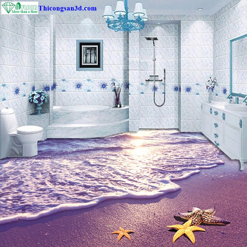 Thi công sàn 3D