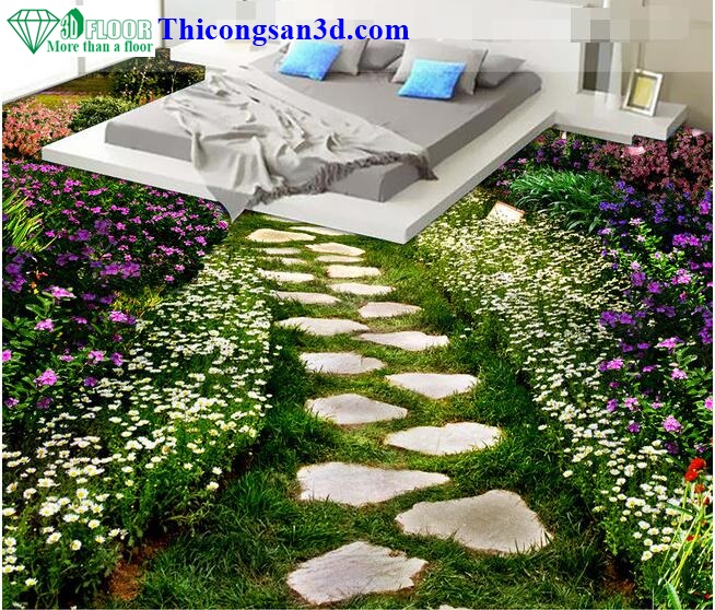 Phòng ngủ giửa rừng hoa